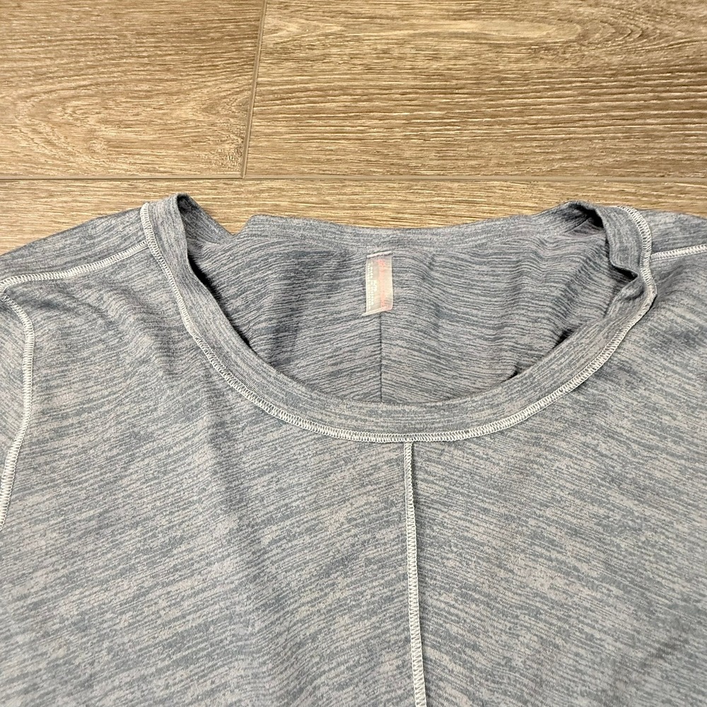 FP Free People Movement Right on the Run Long Sleeve Layer Blue Stone  XLL NWT - Picture 8 of 16